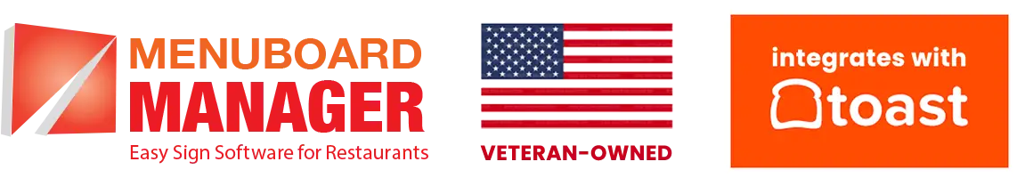 Menuboard Manager Vet-Owned Toast Integration