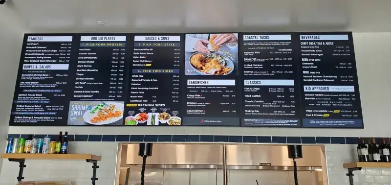 Menu board boost restaurants sales