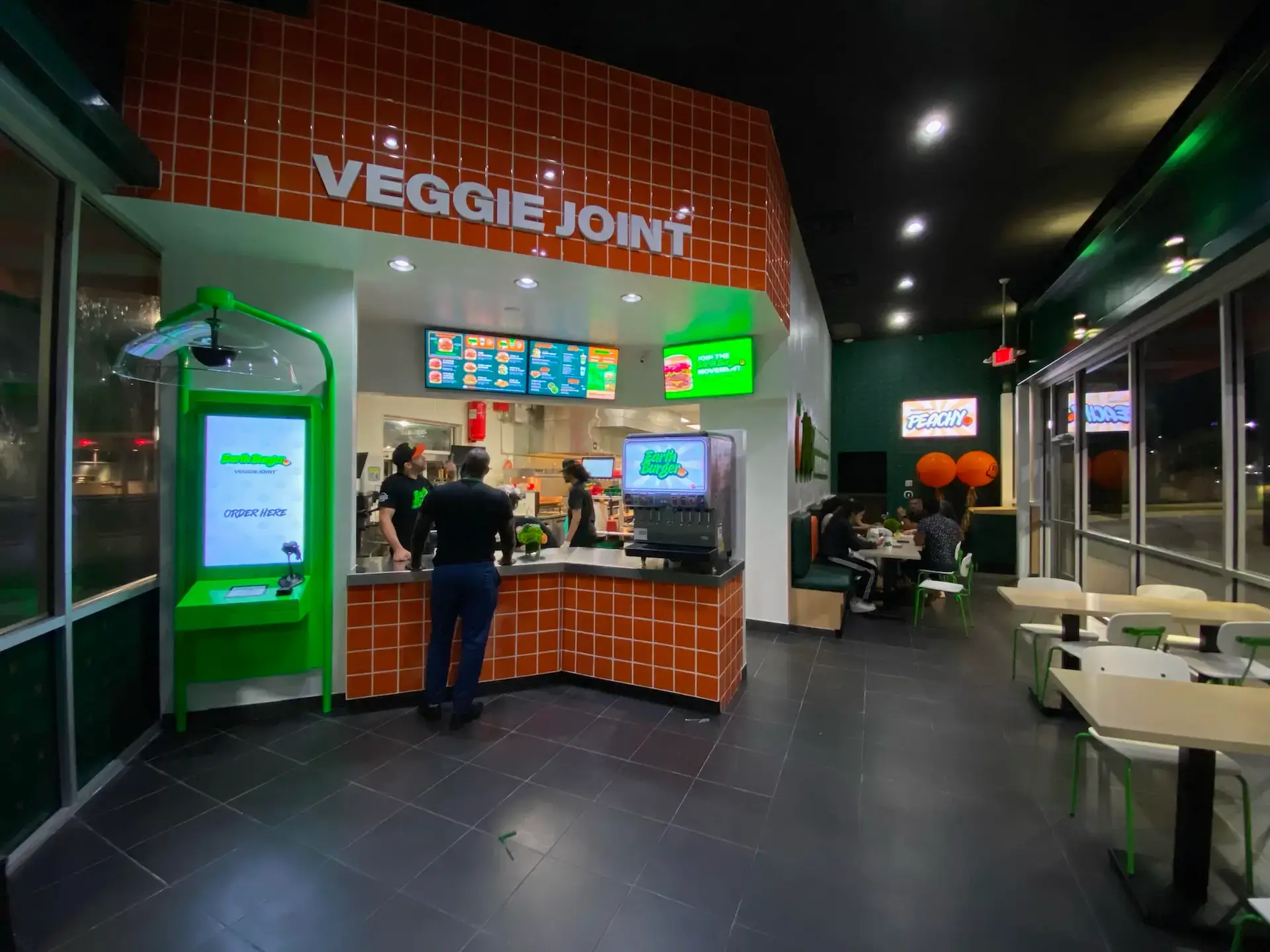 Earth Burger San Antonio Digital Menu Boards