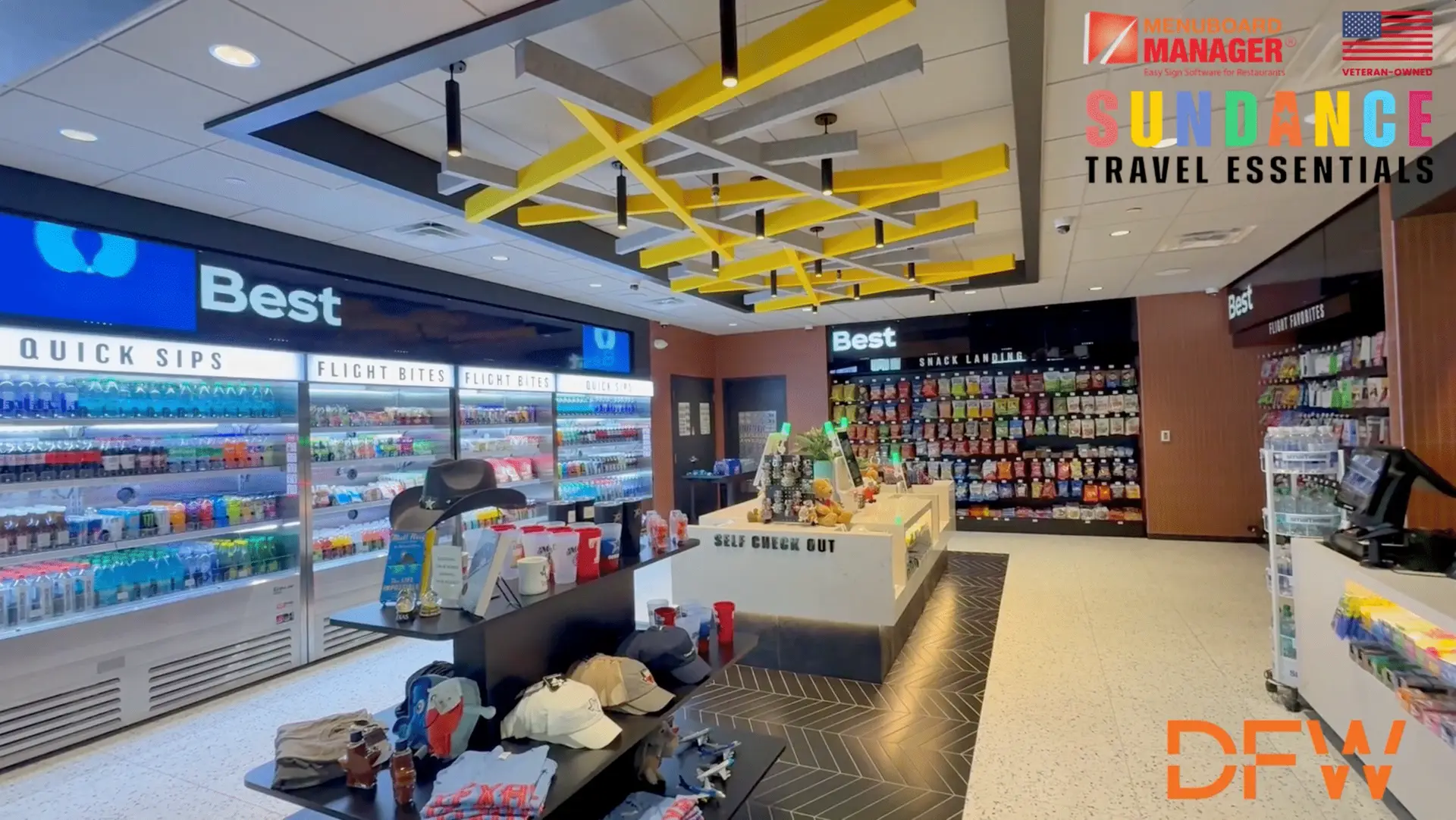 Sundance DFW Retail Digital Signage Video Wall